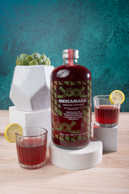 Kit Mezcamaica - Mezcal, Suculenta y Vasos