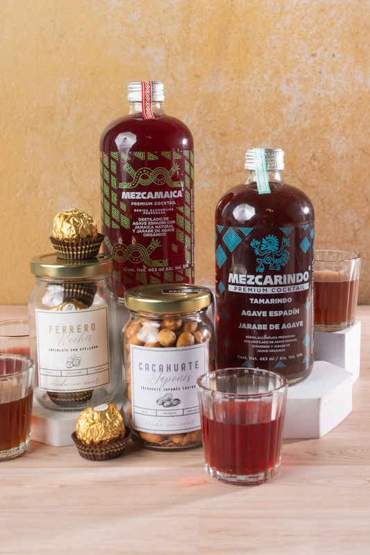 Mezcarindo and Mezcamaica Kit - Chocolates and Peanuts