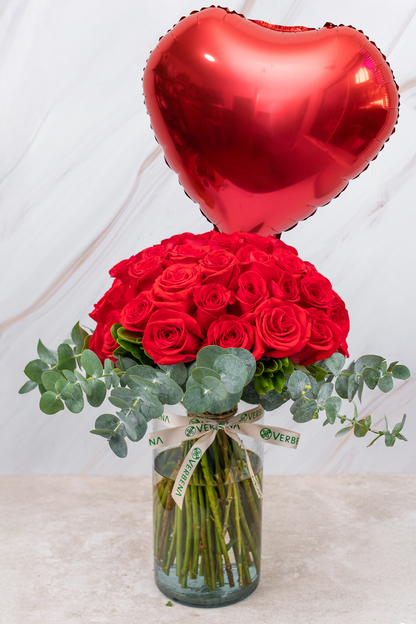 La Vida en Rosa SV - 24 Rosas Rojas