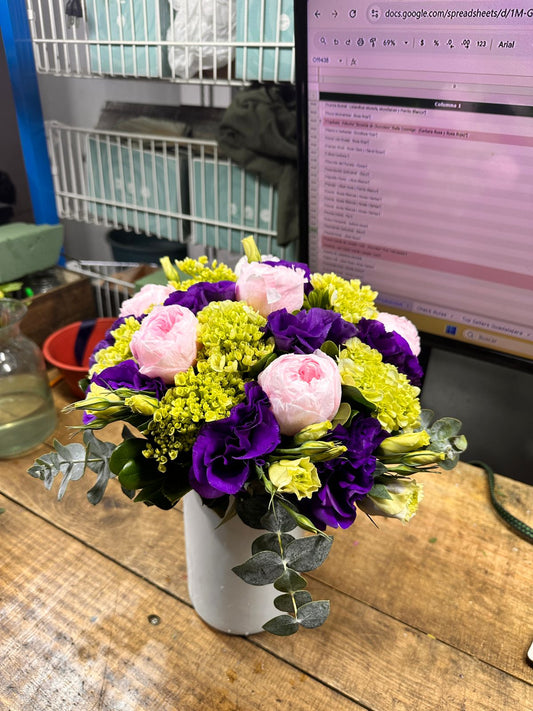 Pedido especial Jardín de amor - 6 hortensias extras