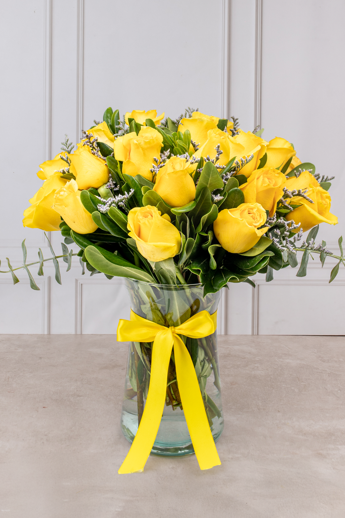 Amarillo Corazón - 24 Rosas Amarillas | Verbena 21S